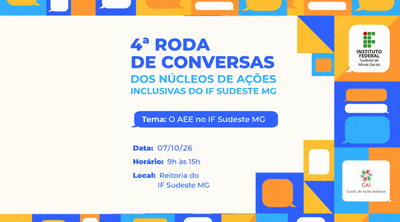 Coordenação de Ações Inclusivas promove 4ª Roda de Conversa dos NAIs