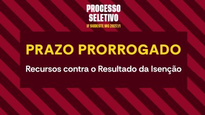 prazo para recurso sobre isenção da taxa é prorrogado até 18 de setembro