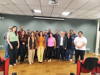 Representantes de Gestão de Pessoas, Gabinetes e Reitor no evento RSC- PCCTAE