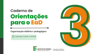 Acesse o documento: Caderno de Orientações nº 3 - Organização didático-pedagógica