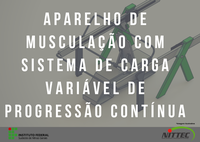 Aparelho de Musculação com Sistema de Carga Variável de Progressão Contínua