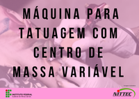 Máquina para Tatuagem com Centro de Massa Variável