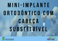 Mini-Implante Ortodôntico com Cabeça Substituível
