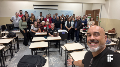 Encontro aproximou estudantes das práticas e desafios do mercado imobiliário e reforçou parceria institucional com o Conselho Regional.