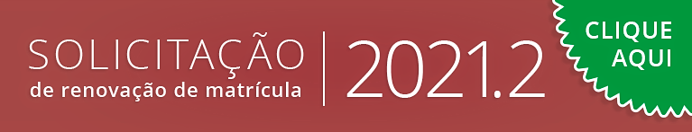 Solicitação de renovação de matrícula 2021.2