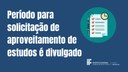 Aproveitamento disciplinas