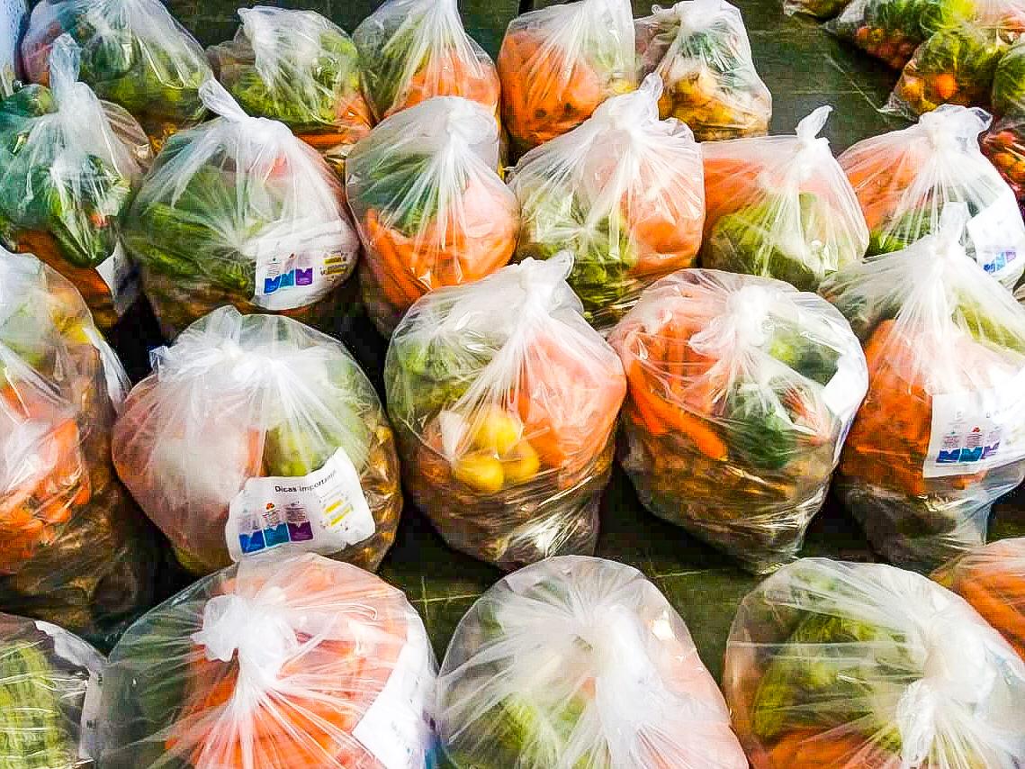 cesta de alimentos