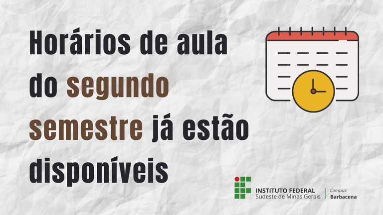 Horários