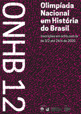 Divulgação sobre olimpíada de história