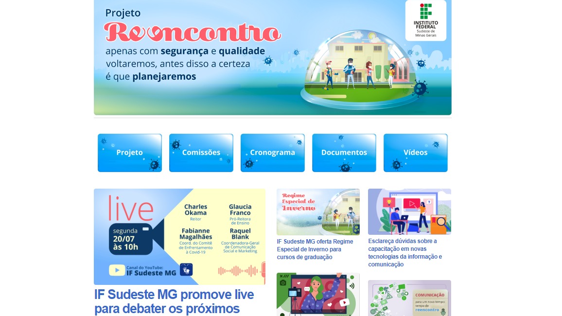 Imagem do site