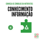 #Pratodosverem: imagem traz uma parte do quebra-cabeça, na cor verde, com o desenho de um homem com um livro.