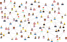 #Pratodosverem: Imagem traz um circuito de imagens ilustrativas de pessoas, mostrando que estão interligadas entre si.