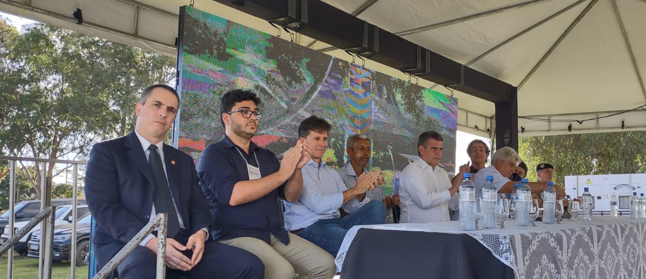 Evento no Distrito de Macaia