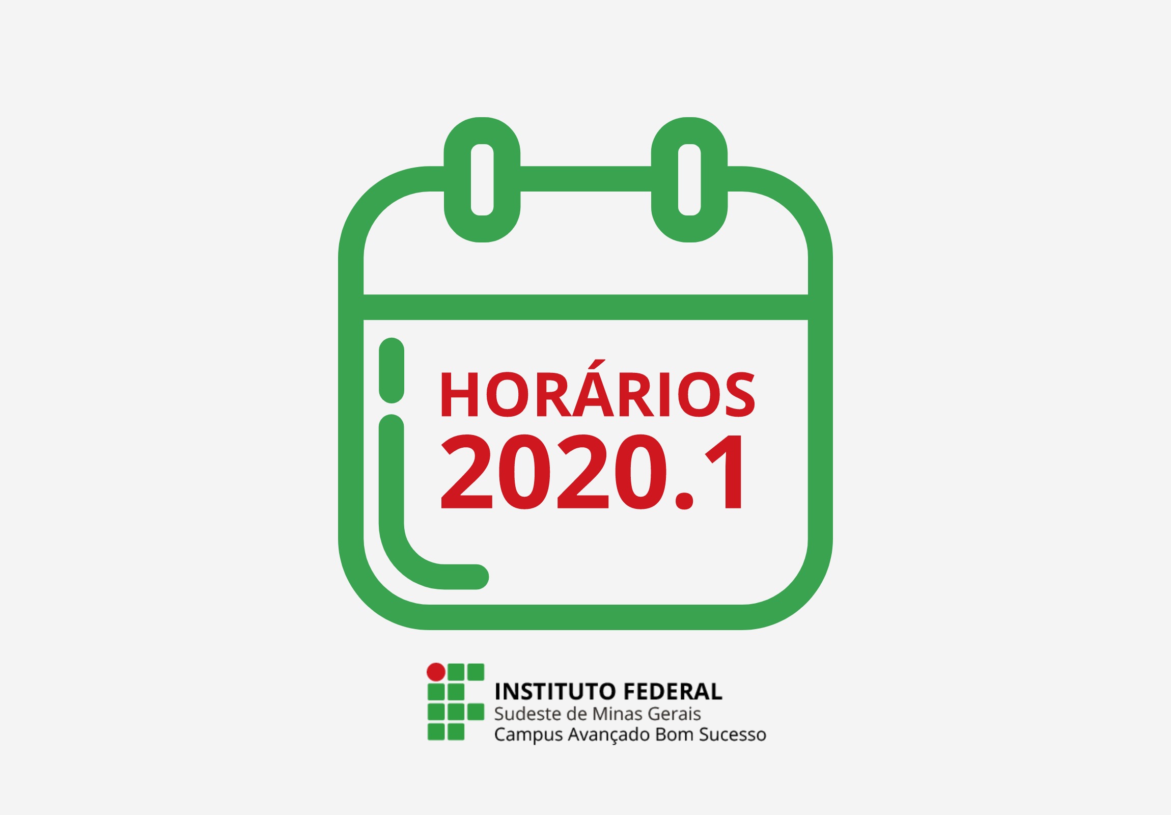 Horários 2020.1