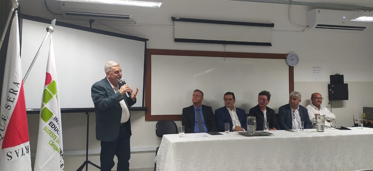 Cerimônia de reinauguração do IF Sudeste MG- Campus Bom Sucesso