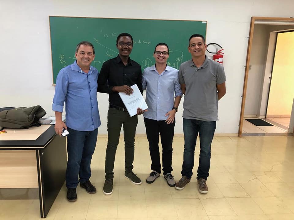 Foto após defesa da Dissertação