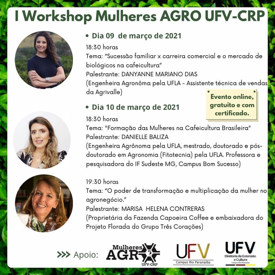 Eventos no mês dedicado às mulheres