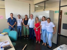Servidores do Campus Avançado Bom Sucesso visitam a Prefeitura de Santo Antônio do Amparo. 