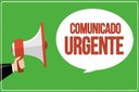 Comunicado Urgente