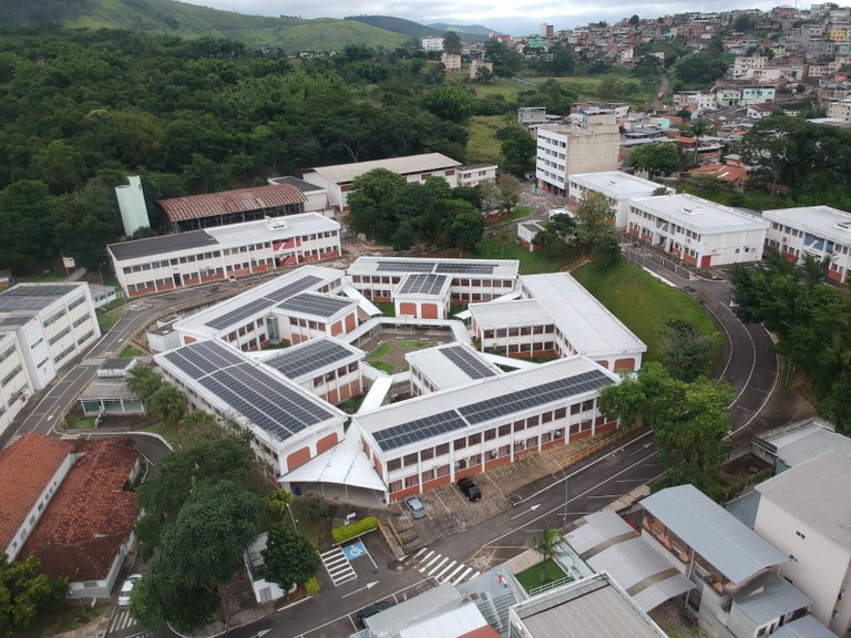 Vista aérea do Campus JF