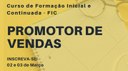 Curso FIC - Promotor de Vendas