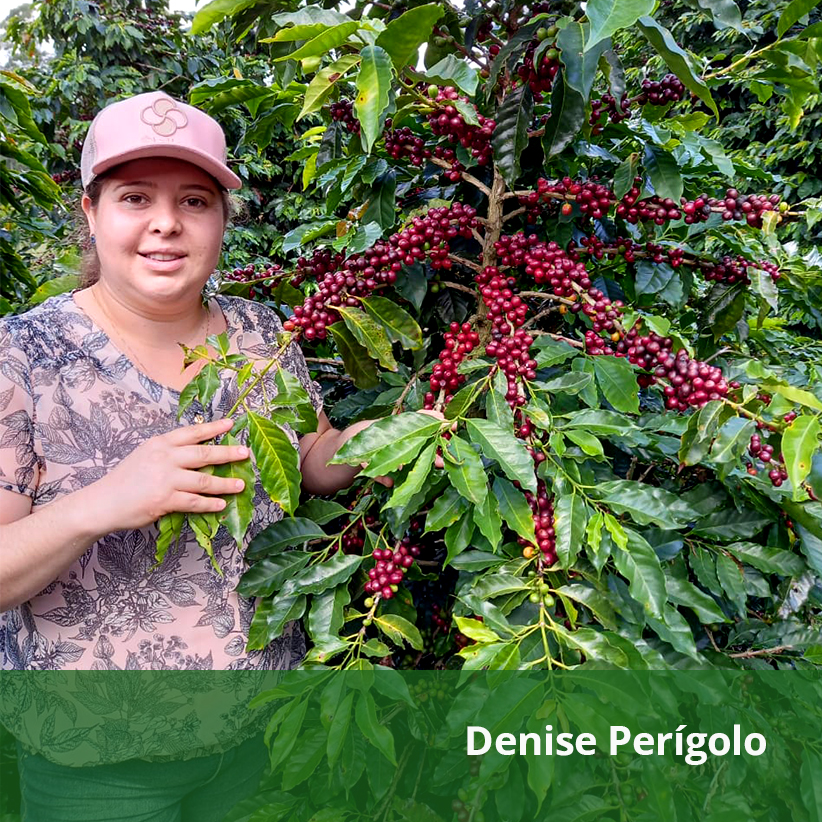 Denise Perígolo (ex-aluna), 1º lugar na categoria Cereja Descascado do I Cupping/Leilão da AMUC