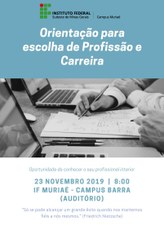 #Pratodosverem: flyer de divulgação do evento.