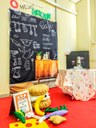 #Pratodosverem: espaço decorado no tema cozinha infantil.