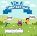 #Pratodosverem: cartaz de divulgação do projeto: três crianças, dois meninos e uma menina,  brincam em uma área verde e anunciam o projeto.