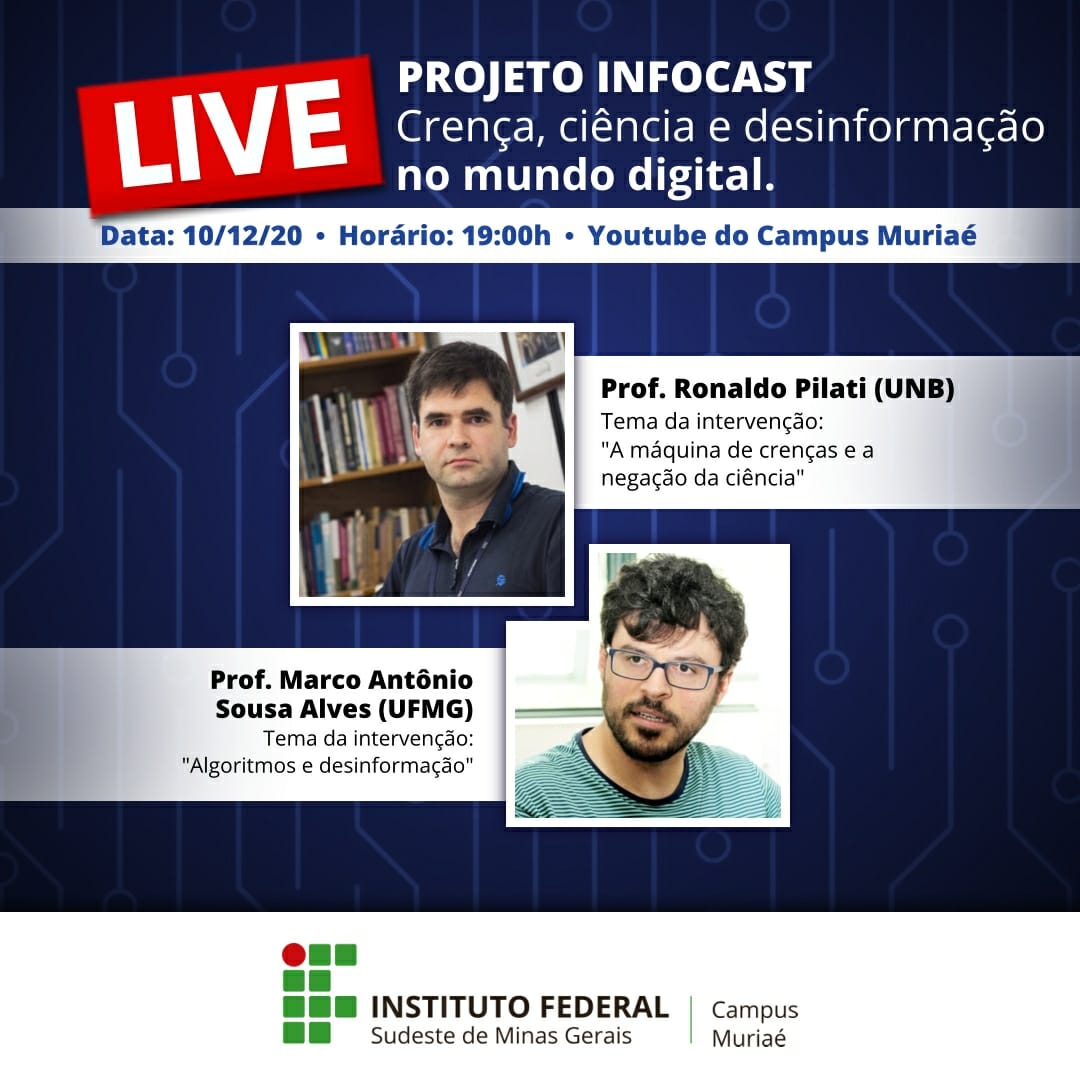 Live de encerramento Infocast