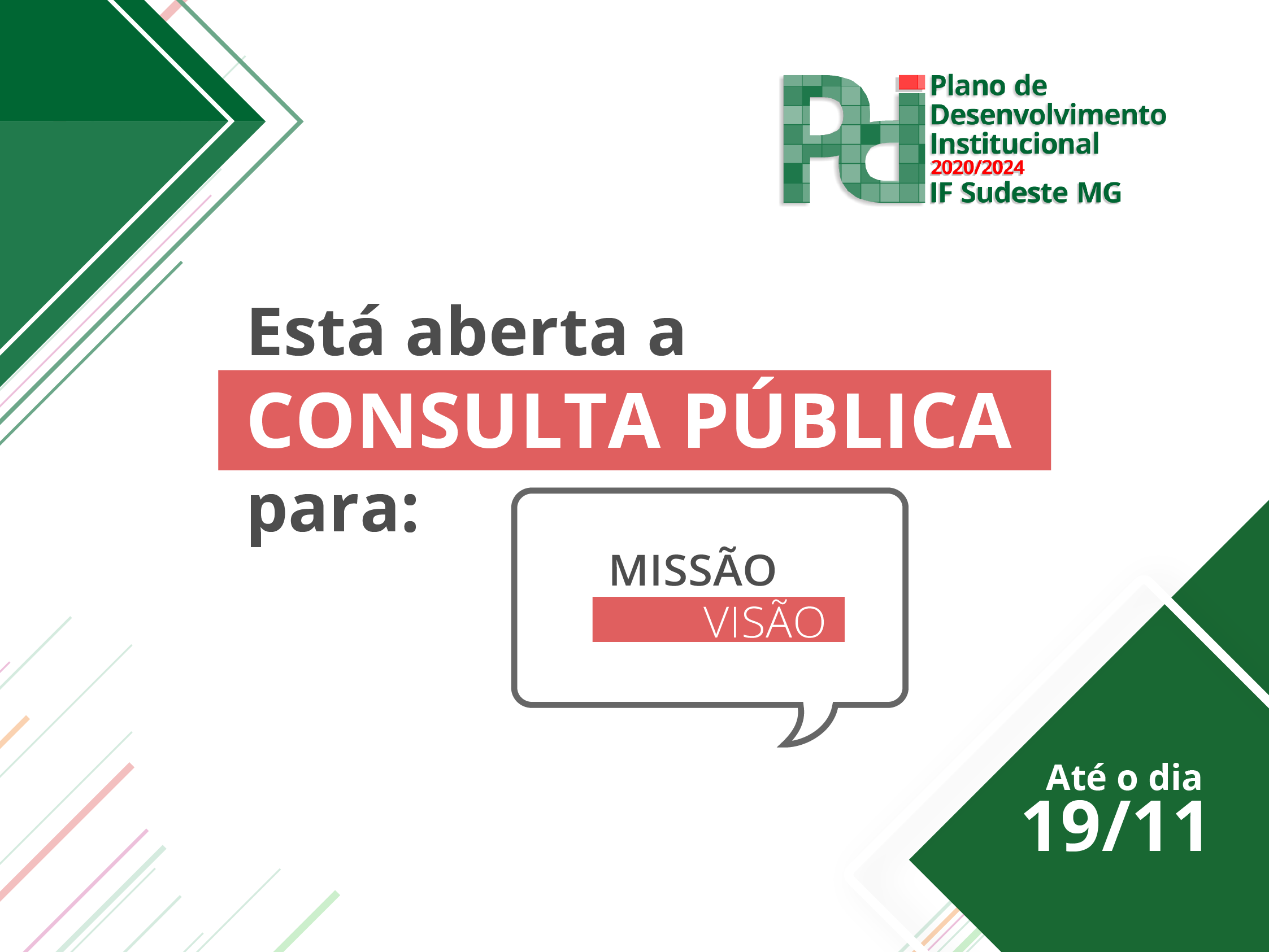 2ª Consulta Pública PDI 2020-2024