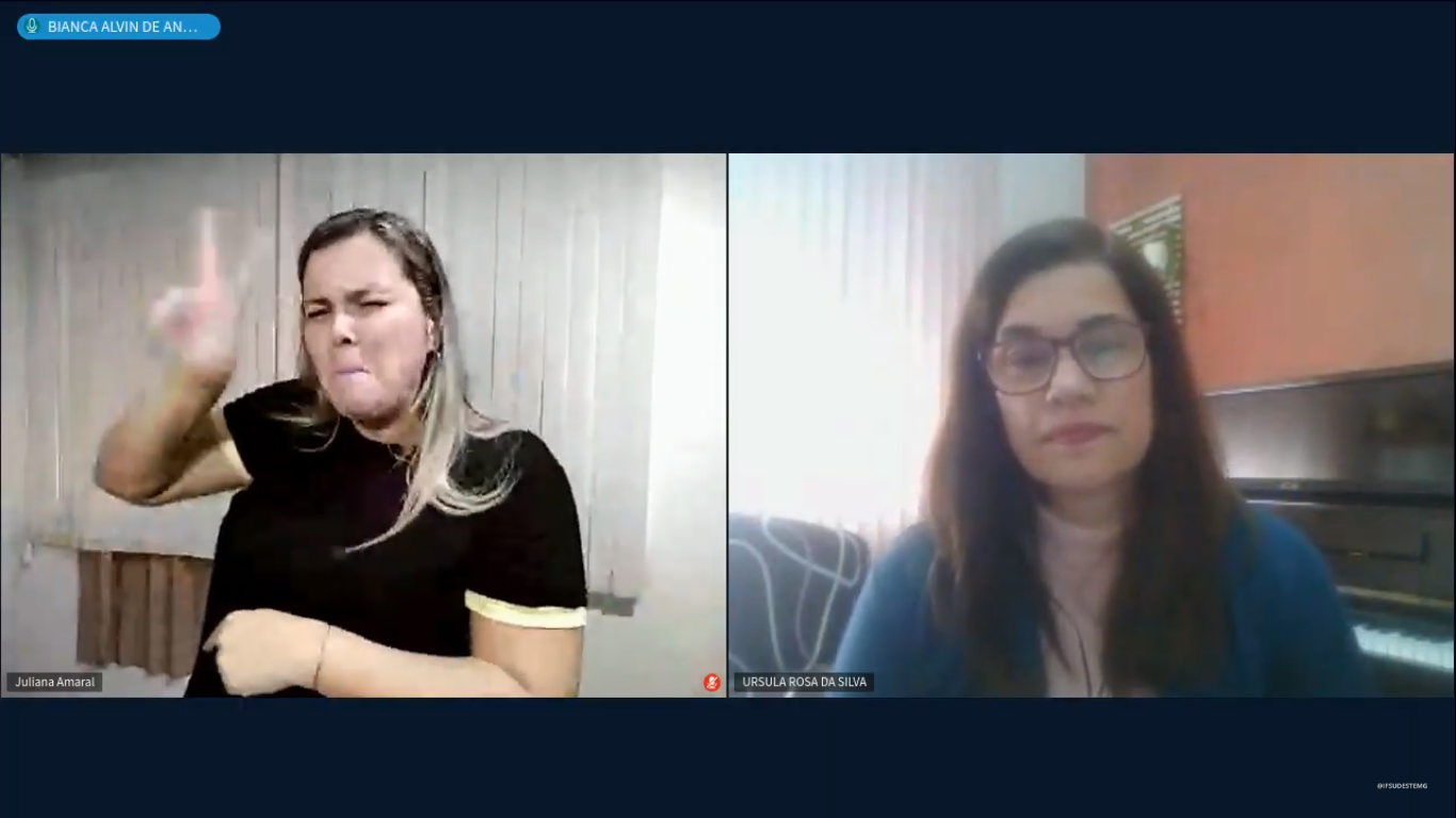 Palestrante do evento Professora Úrsula Rosa da Silva- UFPel