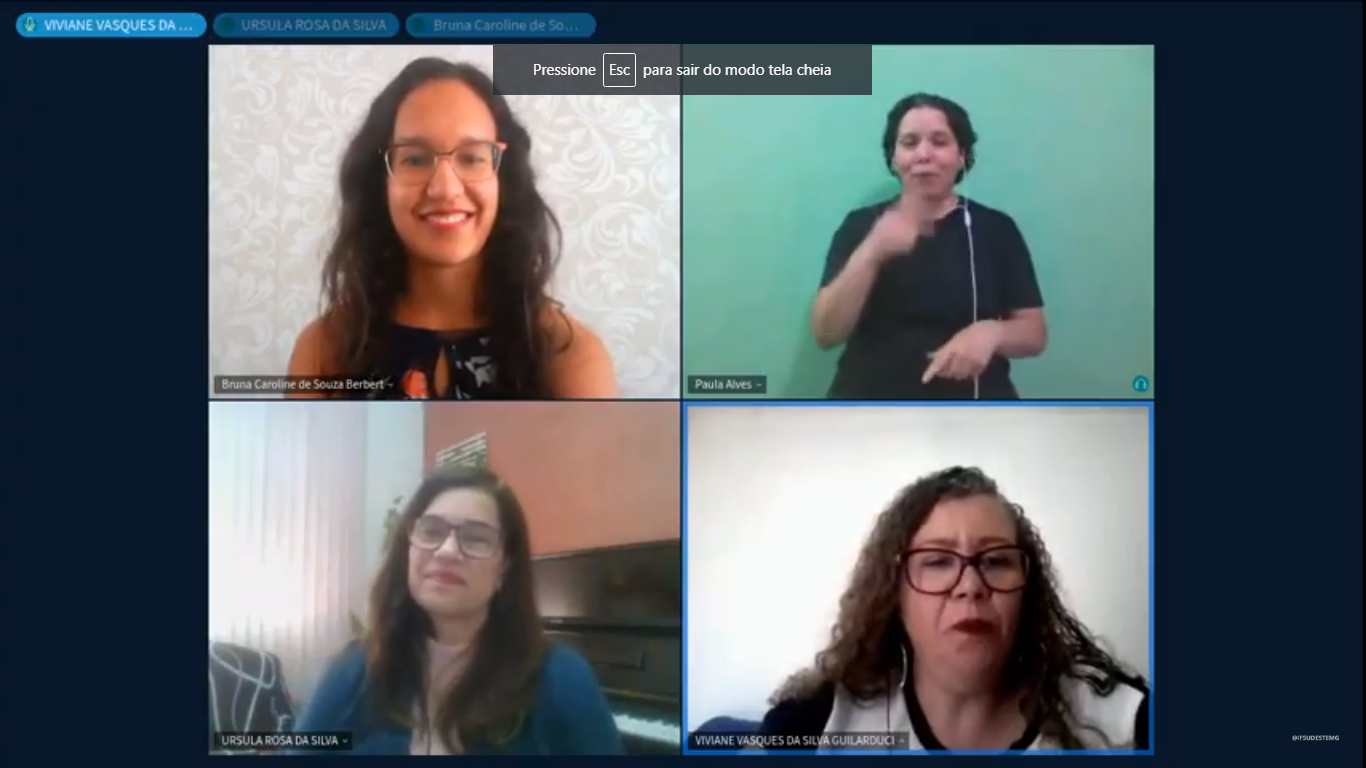 Momento do debate