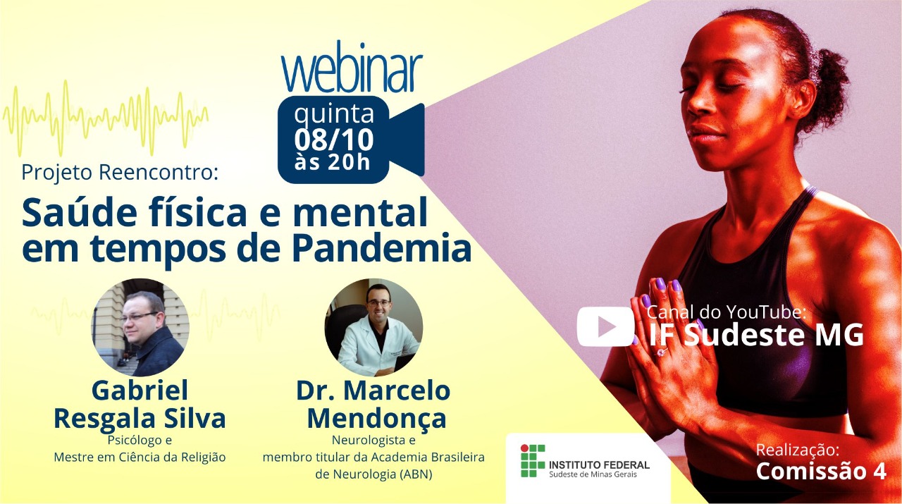 Webinar Saúde Física e Mental