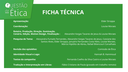 ficha técnica questão de ética