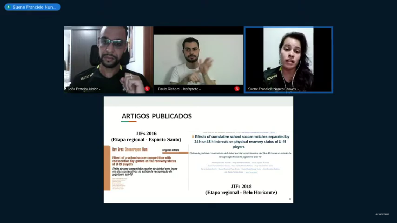 Participação da pesquisadora Suene Chaves na I Jornada de Indissociabilidade do IF Sudeste MG. 2022. Fonte: Pró-Reitoria de Extensão.