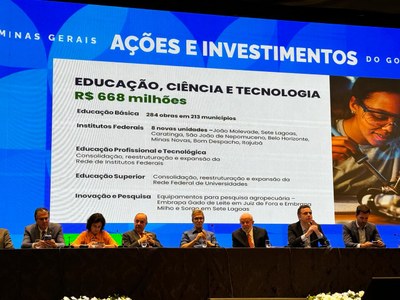 Governo anuncia pacote de investimentos em Minas Gerais