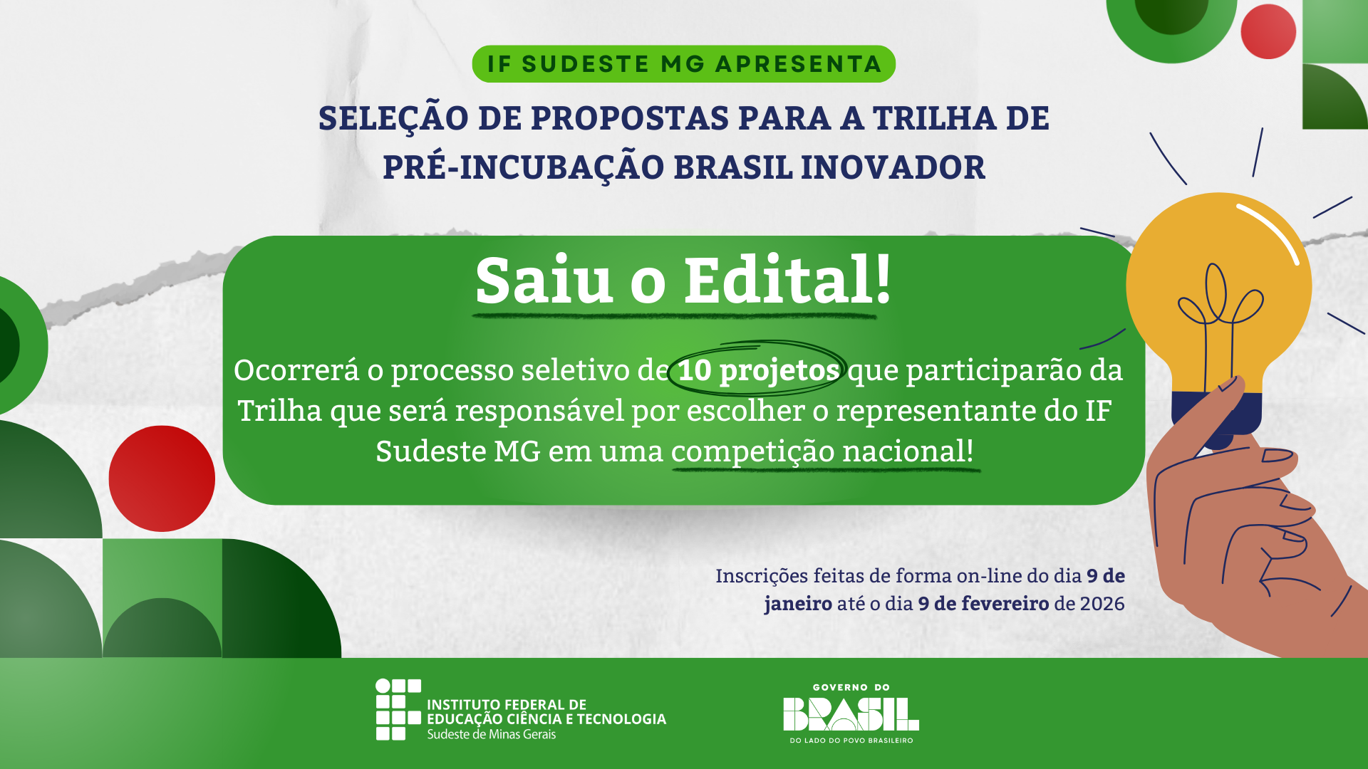 Edital Brasil inovador