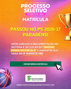 Matrícula Processo Seletivo 2026-1