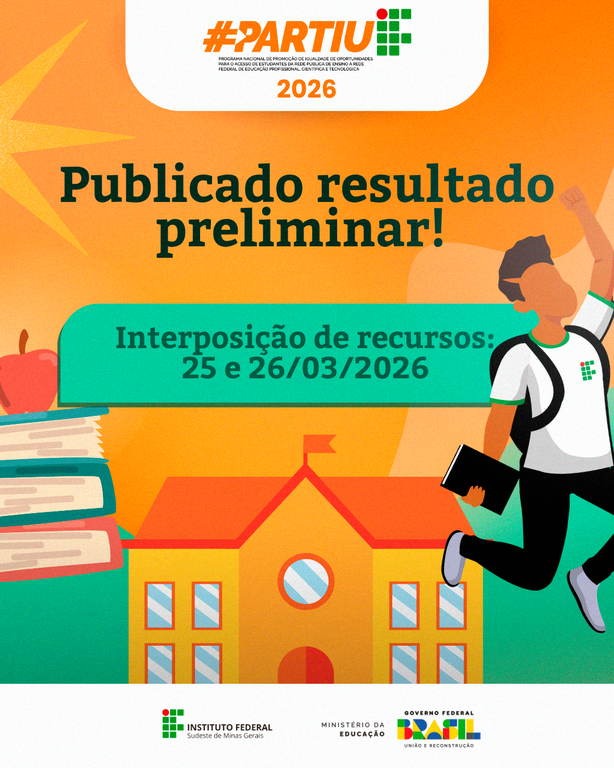 Resultado preliminar Partiu IF