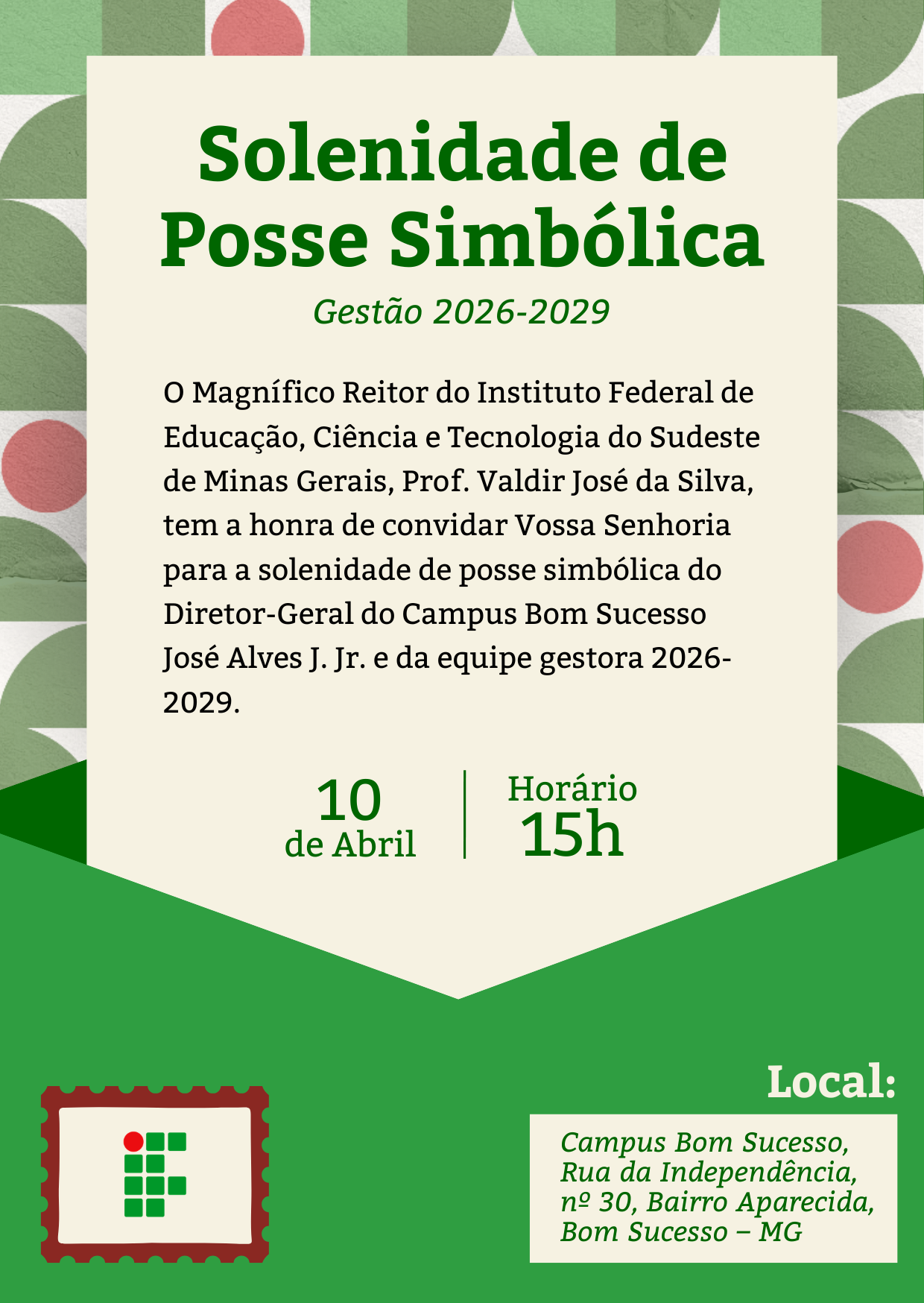 Convite Posse