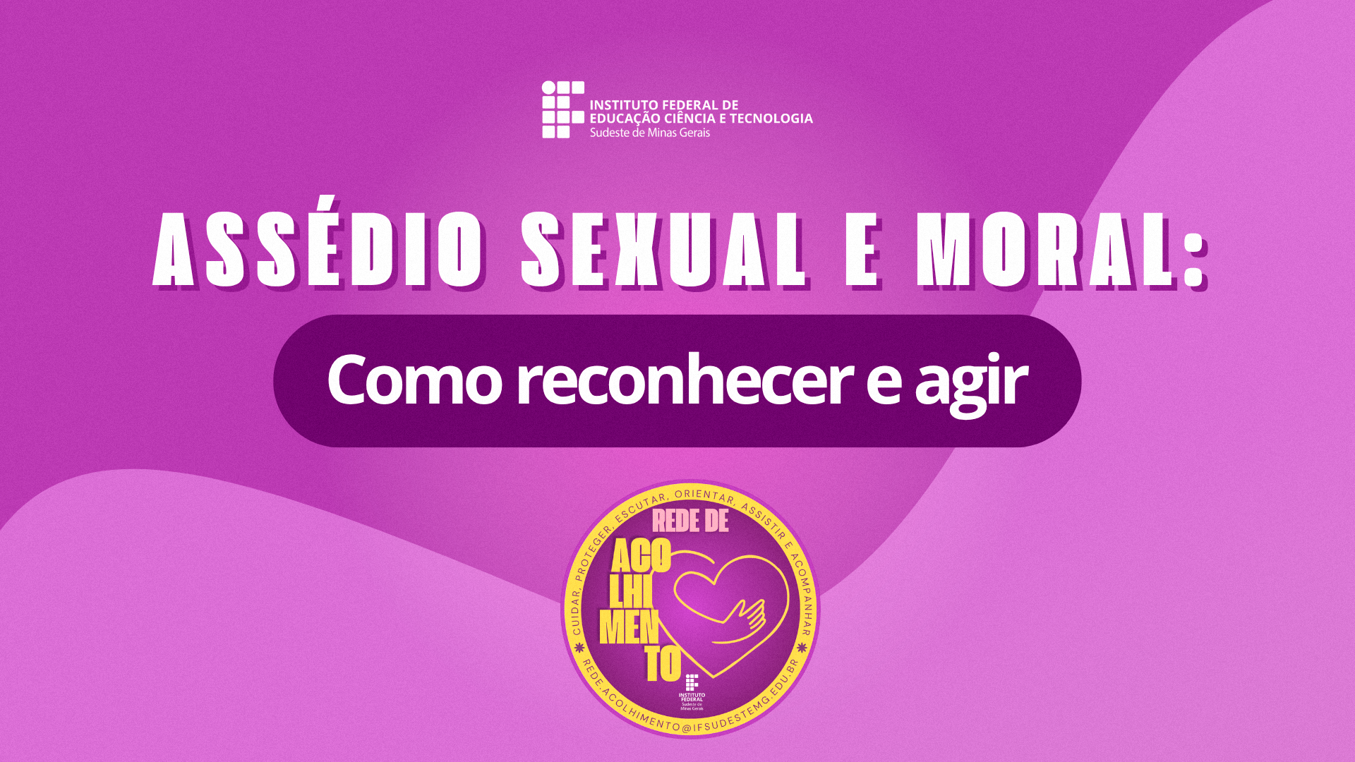 Evento rede de acolhimento site