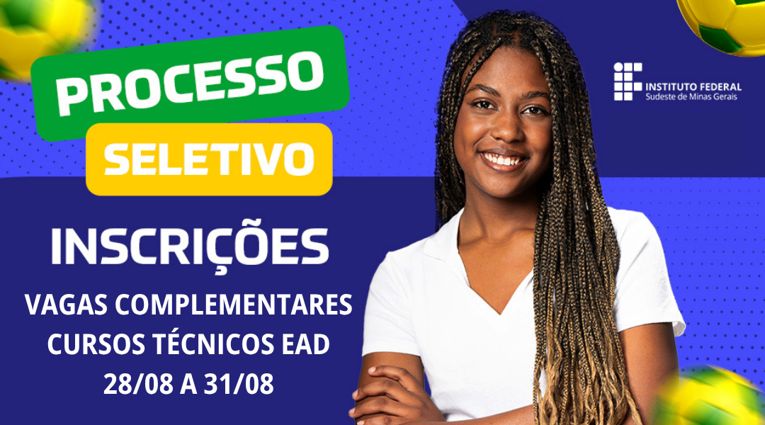 170 vagas complementares para cursos Técnicos EaD são abertas ainda no segundo semestre