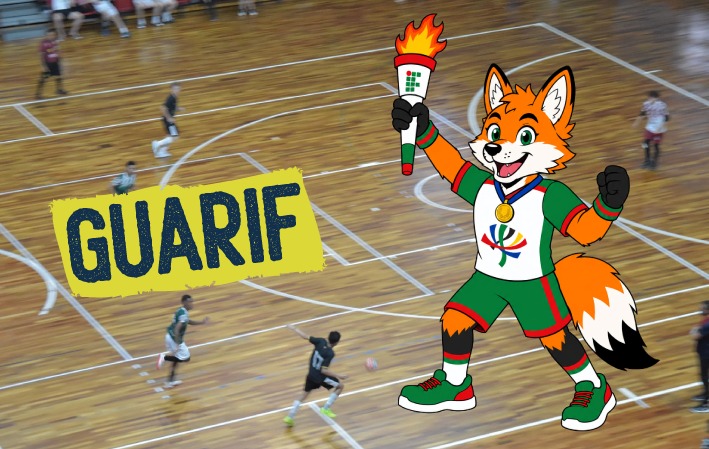 GuarIF é escolhido como novo mascote oficial dos Jogos das Instituições Federais (JIF)