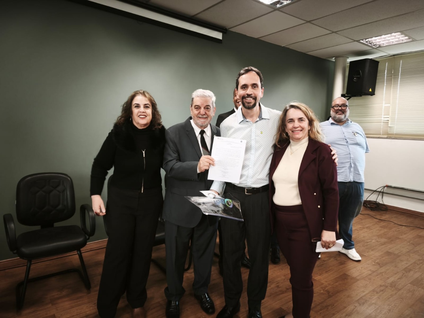 Docente empossado do Campus São João del-Rei