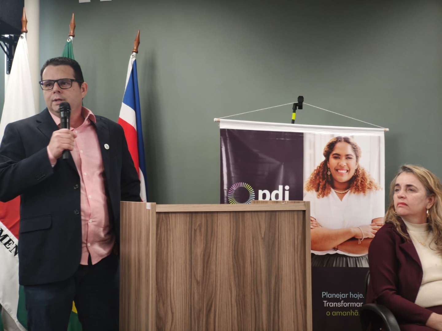O Pró-reitor de Ensino, Professor Marcos Pavani