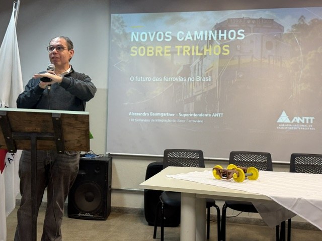 Superintendente de Transporte Ferroviário da ANTT, Alessandro Baumgartner