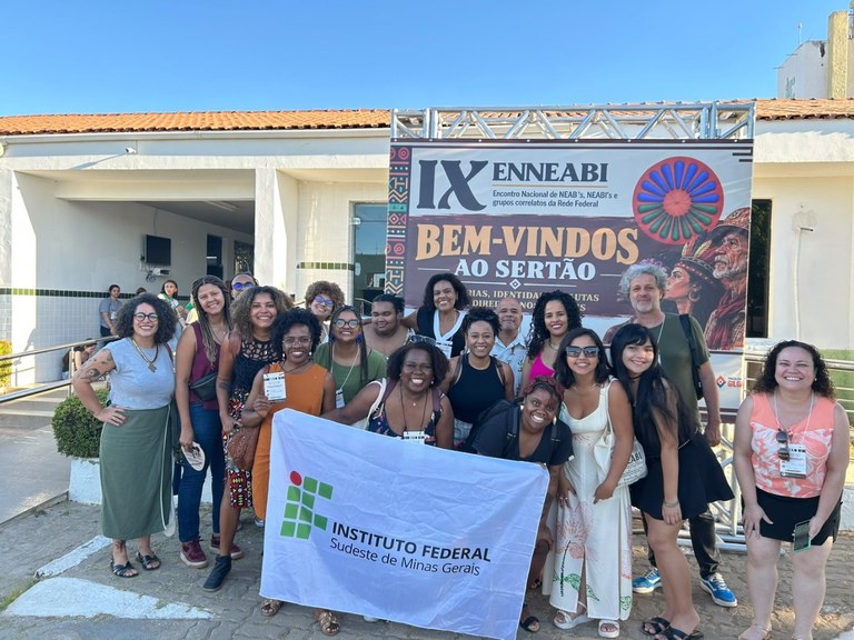 Foto coletiva da delegação- último dia do evento
