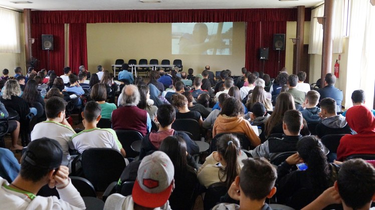 Apresentação de documentário