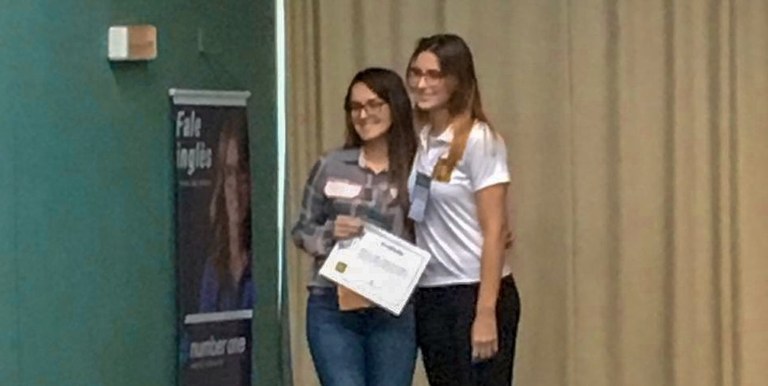 Premiação em evento UFV 1